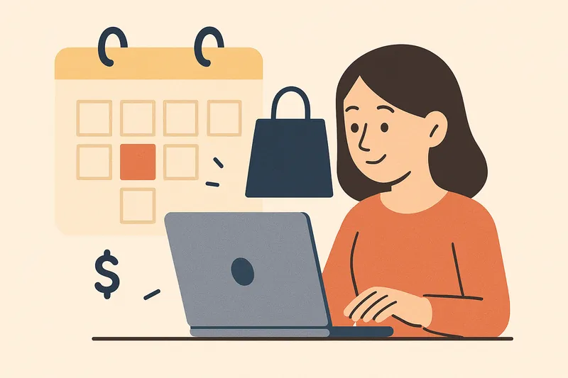 Les meilleures périodes pour faire des achats en ligne